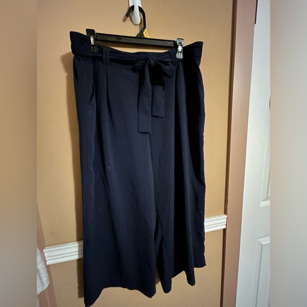 Pull on dress pants (wide leg)